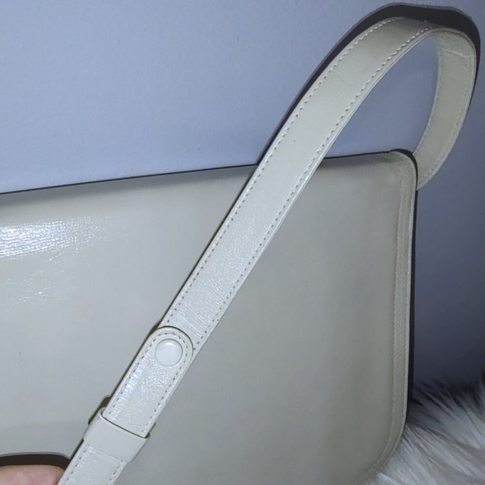 Yves Saint Laurent vintage 70s 80s leather shoulder bag EUC - Picture 9 of 10